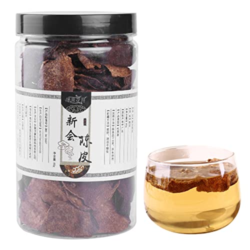 Yunseity Cáscara de Mandarina Seca 80g / 2.8oz, Té de Cáscara de Mandarina Seca a Base de Hierbas Naturales Chinas, Aroma de Fruta de Naranja, para Preparar té
