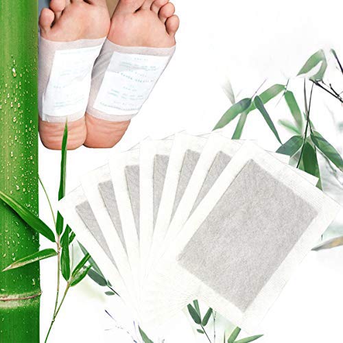 ZITFRI 100PCS Parches Detox Pies Parches de Desintoxicación Naturales Parches Pies Eliminar Toxinas Corporales Parches Desintoxicantes Para Pies Adelgazantes y para Aliviar el Estrés, Mejorar el Sueño