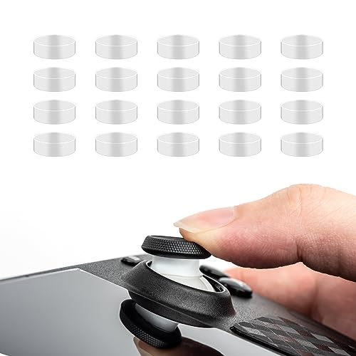 20PCS Joystick Protectores Anillo Consola Silicona Anillo Protector para ROG ALLY/Steam Deck/Xbox /PS5/Switch,Mango Stick Anillo Protector Anti-fricción