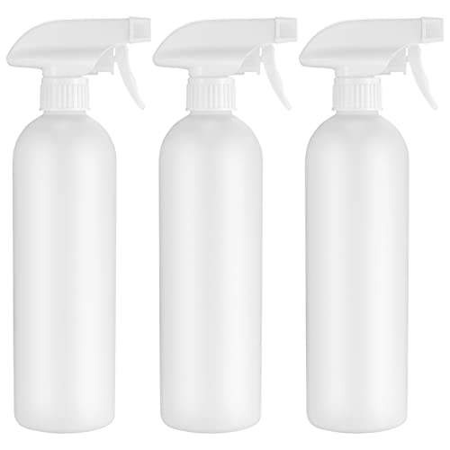 3 Piezas Botellas de Spray Vacías Plástico, 500 ml Pulverizador de Bruma Fina, Botella Pulverizador Niebla Rellenables para Agua, Plantas
