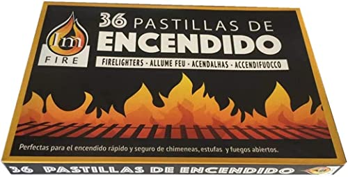32 Cajas 1152 Pastillas de Encendido para encender Fuego Chimenea Estufas Barbacoas Firelighters