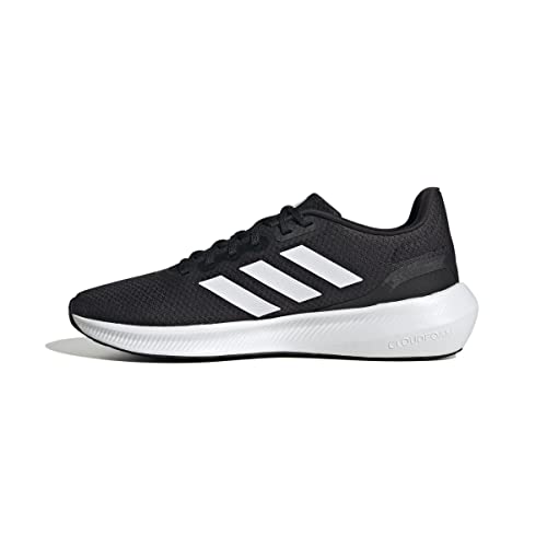 adidas Runfalcon 3.0 Shoes, Zapatillas Hombre, Core Black/FTWR White/Core Black, 42 EU