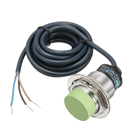 ADovz Detector de Interruptor de Sensor de proximidad inductivo de 15mm NPN NO DC 6-36V 300mA PR30-15 DN 3 Cables for sonda de Impresora 3D Placa MCU de nivelación de Cama