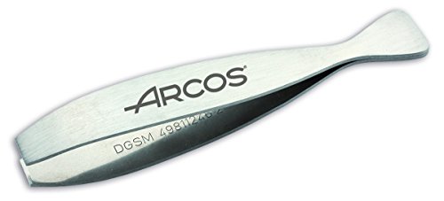 Arcos Gadgets Profesionales - Pinza para Pescado, Acero Inoxidable, Tamaño de 110 mm, Color Gris