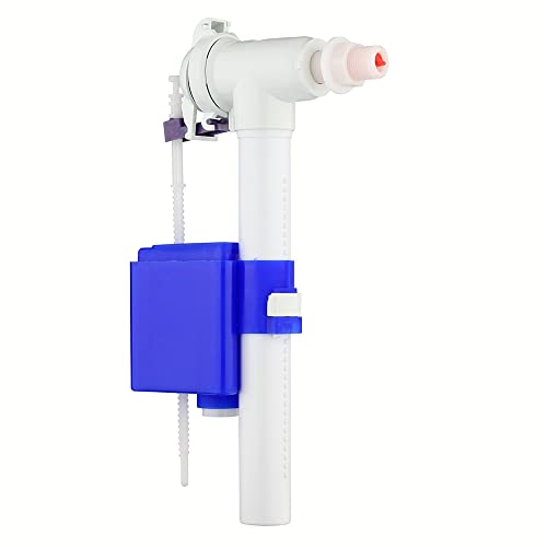 ATCO Válvula de llenado universal para cisterna, válvula de flotador para cisterna de plástico y cerámica, inodoro