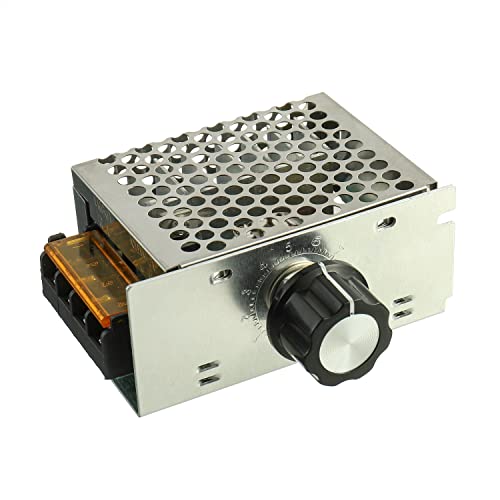 BOJACK 4000W Regulador de Voltaje Electrónico SCR de Alta Potencia 220V AC Controlador de Velocidad del Motor Termostato Atenuador