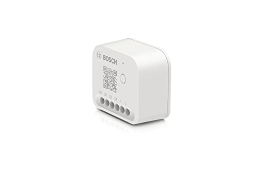 Bosch Smart Home Control de luz/persianas II para controlar la iluminación, las persianas, venecianas y toldos, Compatible con Amazon Alexa, el asistente de Google y Apple HomeKit