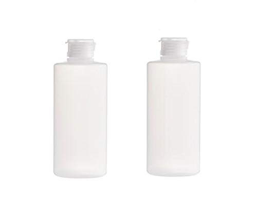 Botella de plástico suave vacía de 200 ml con tapa abatible rellenable para maquillaje muestra envases de almacenamiento para botellas de viaje frascos para loción de ducha gel champú
