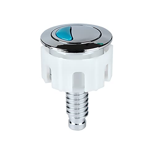 Botones de descarga de inodoro de repuesto compatible con cisterna de inodoro de repuesto para piezas de empotrar doble botón de inodoro