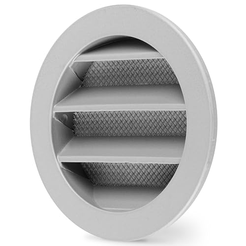 Rejilla ventilación baño PVC 9.8x22.5 cm con marco y cierre