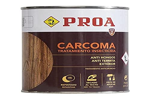 CARCOMA. Matacarcoma, prevención y curación contra la carcoma, termitas y hongos de la madera. PROA