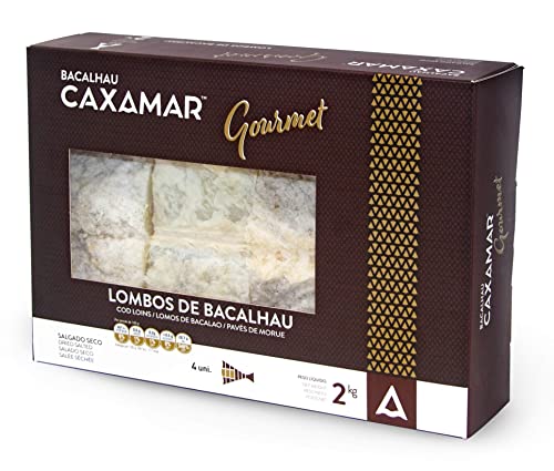 Caxamar - Lomo de Bacalao Gourmet Seco y Salado (Islas Feroe, Svalbard y isla del Oso) 2Kg - Producto de Portugal