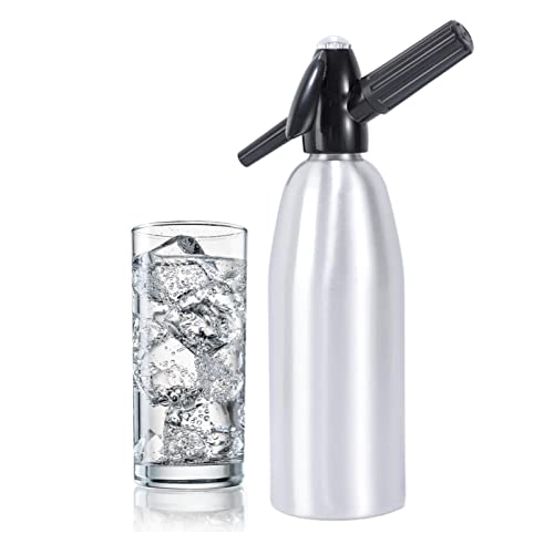 Chen0-super Agua Soda | Botella sifón Soda para Hacer Bebidas carbonatadas | Máquina Soda para la Fiesta la Barra Cocina para el hogar