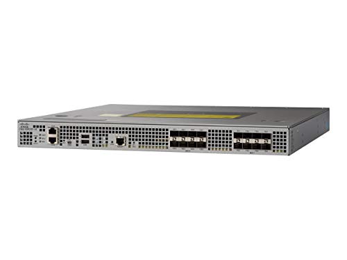 Cisco ASR 1001 - Router de Red Ethernet y LAN (routers conectados (10,100,1000 Mbit/s, 10/100/1000Base-T(X), Gris, 1U, 250 W, Sector)