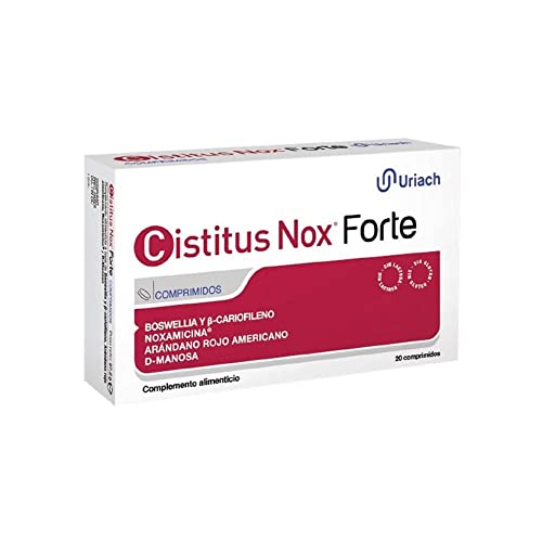 CISTITUS NOX Forte 20 Comprimidos - Complemento Alimenticio Con Arándano Rojo. Ingredientes de origen Natural - Sin Lactosa/Apto para Diabéticos