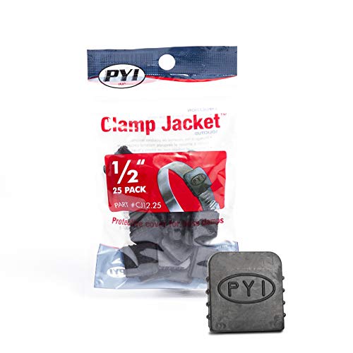 Clamp Jacket - Punta de protección de collar (12 mm, 1/2"), caja de 25 unidades