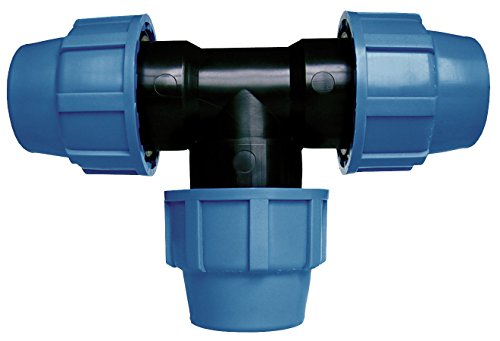 Cornat Sistema de Riego T de Tubos de PE de Unidades, 32 mm de diámetro, Polipropileno, para Agua fría
