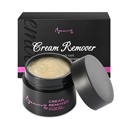 Crema Removedor de Pegamento para Extensión de Pestañas Color Beige 5g Eyelash Glue Remover Beauty7