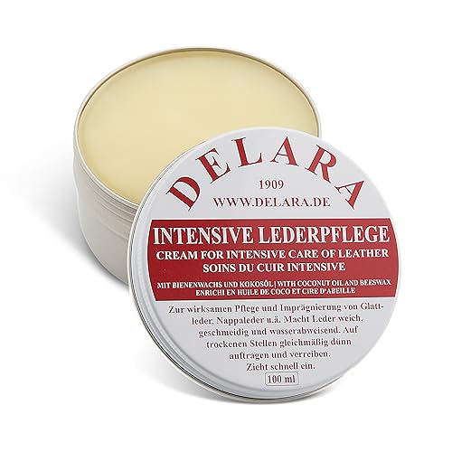 DELARA Protector intensivo de cuero 100 ml, color: incoloro – Made in Germany