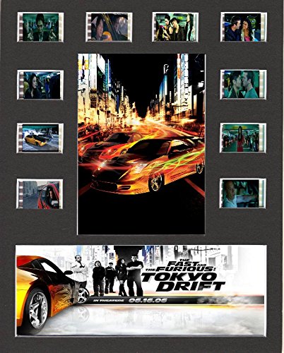 Desconocido The Fast and The Furious Tokyo Drift - Pantalla de 10 x 8 cm, 10 Celdas, con Marco 2, 25,40 x 20,32 cm