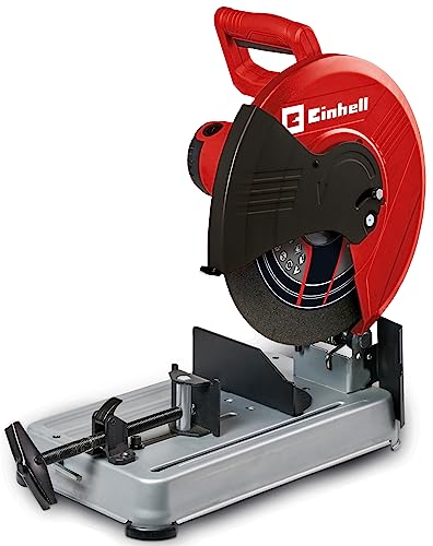 Einhell Cortadora de metal TC-MC 355/1 (2.200 W, 4.200 min-1 velocidad al ralentí, arranque suave, protección de chispas, incl. disco de corte Ø 355 x Ø 25.4 x 2,8 mm)