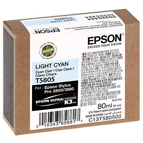 EPSON T5805 - Cartucho de tinta para impresora 3800/3880 (80 ml)