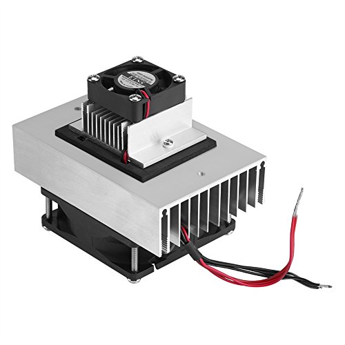 Fdit 1 Uds DC12V Semiconductor Refrigerador/Sistema de refrigeración por refrigeración Kit de Bricolaje Mini Aire Acondicionado
