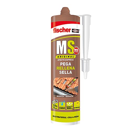 FISCHER 500667 Sellante Adhesivo, Rojo Teja