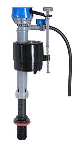 Fluidmaster 400H-002 Performax Válvula de llenado universal para inodoro de alto rendimiento, control de agua de tanque y tazón, multicolor, paquete de 1