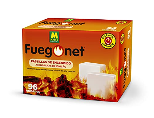 Fuegonet 231442N Pastillas, Blanco, 19.5 x 6.2 x 12.8 cm