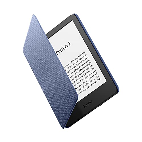 Funda de tela para Kindle (compatible con el dispositivo de 11.ª generación, modelo de 2022), azul