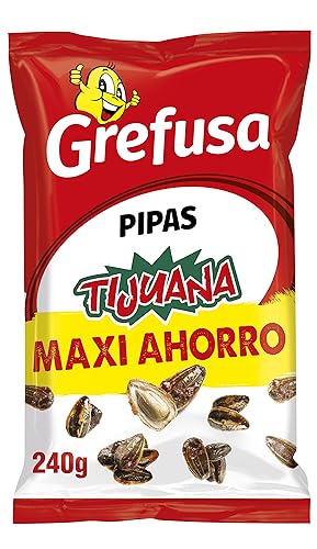 Grefusa | Pipas Tijuana MAXI semillas de girasol - pack de 240gr