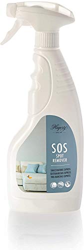 Hagerty SOS Spot Remover Spray quitamanchas para tejidos lavables 500ml I Spray limpiador de textiles alfombras almohadas colchones tapicerías sofás coches I Spray anti manchas para limpieza express