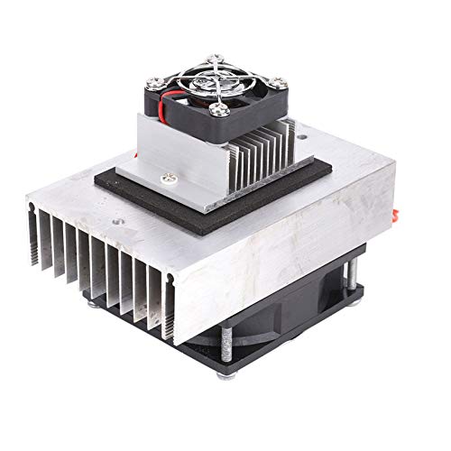 Haofy Kit de Sistema de refrigeración termoeléctrico Peltier, 1 Uds DC12V Semiconductor Refrigerador/Sistema de refrigeración por refrigeración Kit de Bricolaje Mini Aire Acondicionado