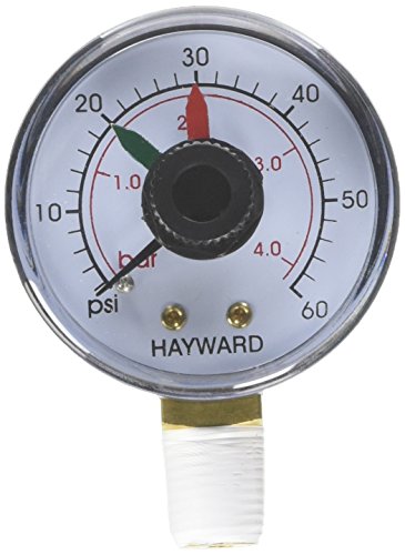 Hayward D.E. cx271261 Caja medidor de presión con Esfera de Repuesto para Seleccionar Filtro y válvula multipuerto