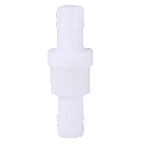 Hilitand - Válvula antirretorno integrada de plástico de 12 mm, válvula antirretorno para agua, combustible, líquido, aire