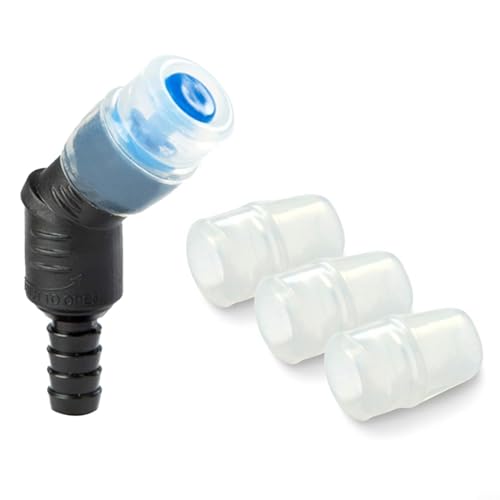 HpLive Válvula de mordida de repuesto, válvula de boquilla de mordida de drenaje de hidratación al aire libre para bolsas de agua de depósito