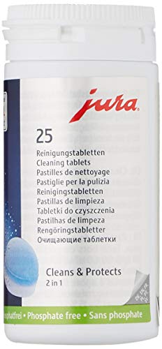 Jura 62535 filtros Agua, 0 W, 0 Decibeles, Azul, Color Blanco