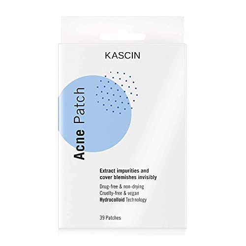 KASCIN Premium Parches Acne, Acne Patch - 39 Parches para Granos, Pimple Patch - Fabricado en Corea - Hydrocolloid Patches