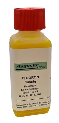 KD89 Fluoron - Agua de soldadura, Flujo de soldadura, elimina las capas finas de oxidación y mantiene el metal brillante durante la soldadura, amarillo