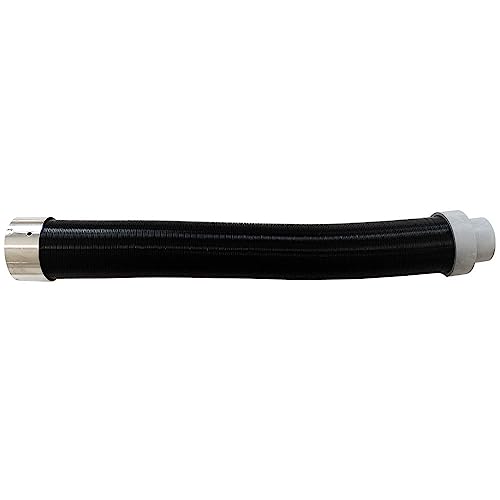 kit de succión estufas de pellets tubo DN 50/40 negro flexibles extensible 150 cm pellet de combustión