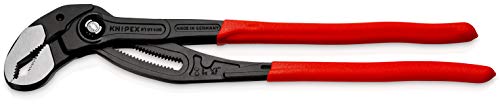 Knipex Cobra® XL Llave para tubos y tenaza para bombas de agua gris atramentado, recubiertos de plástico 400 mm 87 01 400