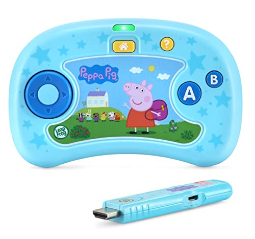 LeapFrog Peppa Pig: Peppa's Big Day - Videojuego Educativo e Interactivo para niños, Plug & Play, no Requiere configuración, Voz Real de Peppa, Regalo para niños de 3, 4, 5+ años, versión en inglés