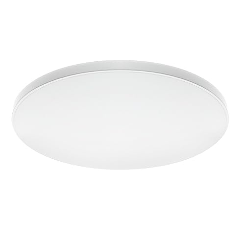 M LEDME - Plafon LED Techo 15W, Lámpara Techo para Baño IP44, 1.500 lúmenes, Color Luz Fría (6000K) para Baño, Cocina, Balcón