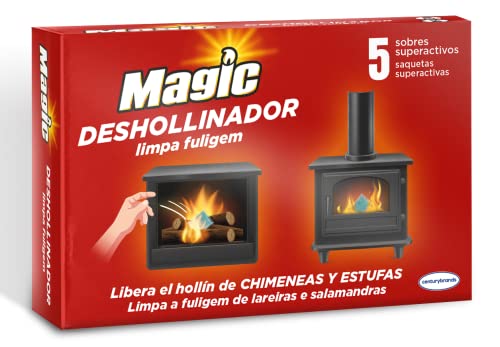 Magic Quitahollín Chimeneas/Estufas, 5 sobres
