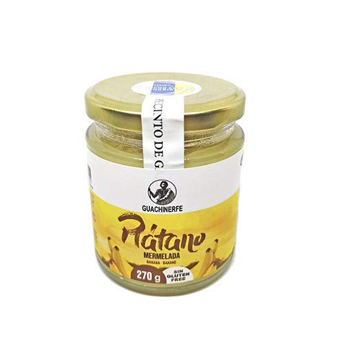 Mermelada GUACHINERFE Plátano 270 gr. Producto Islas Canarias