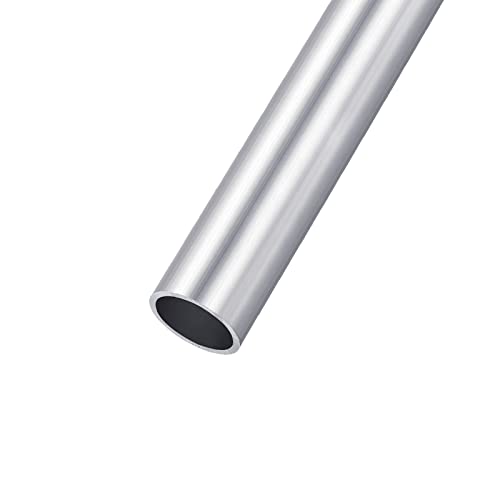 METALLIXITY 6063 Aluminio Tubo (22mm OD x 19mm DI x 200mm L), Aluminio Redondo Tubo - para Hogar Muebles, Maquinaria, Bricolaje Artesanía