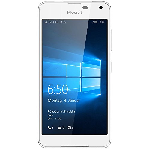 Microsoft Lumia 650 - Smartphone libre Windows 10 (5", 16 GB, 1 GB RAM, 4G), color blanco