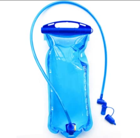 MOERAE 1,5 L 2L Bolsa de hidratación con válvula de mordedura, depósito de Agua a Prueba de Fugas, Bolsa de Agua con Tapa Protectora, Bolsa de Agua para Mochila