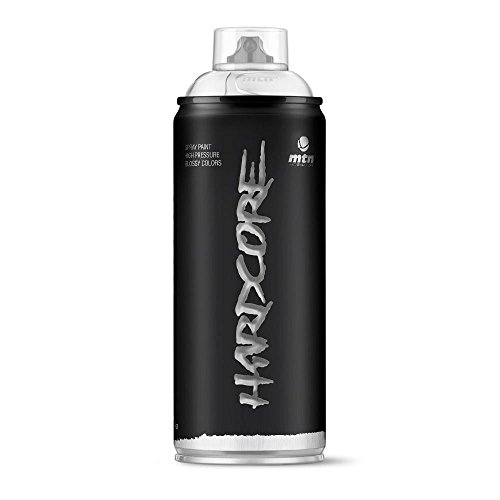 Montana Colors MTN Hardcore Blanco Mate, Spray 400ml